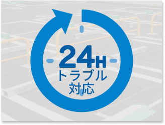 安心の24時間管理