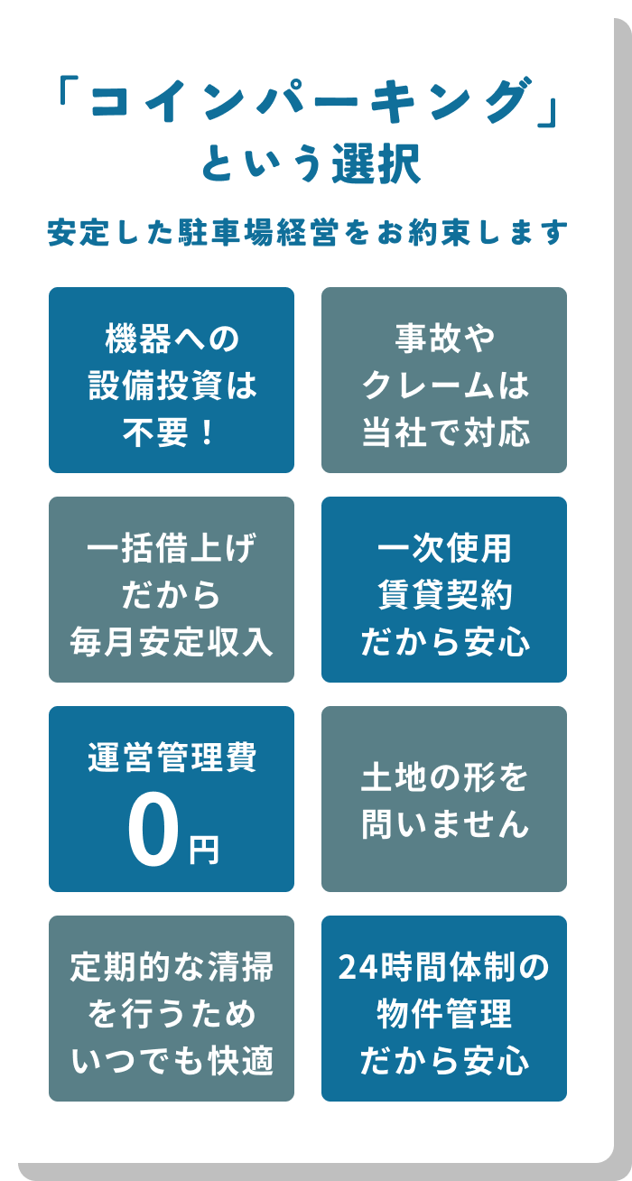 「コインパーキング」という選択